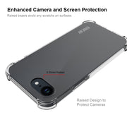 For iPhone 16e ENKAY Hat-Prince Transparent TPU Shockproof Phone Case