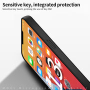 For iPhone 15 MOFI Fandun Series Frosted PC Ultra-thin All-inclusive Phone Case(Blue)