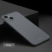 For iPhone 15 MOFI Fandun Series Frosted PC Ultra-thin All-inclusive Phone Case(Gray)