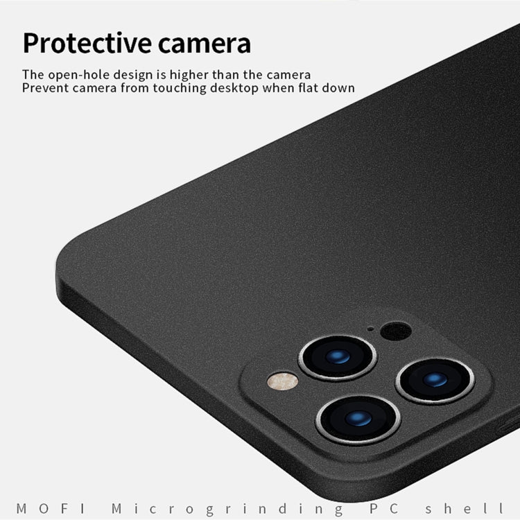 For iPhone 15 Pro MOFI Fandun Series Frosted PC Ultra-thin All-inclusive Phone Case(Red)