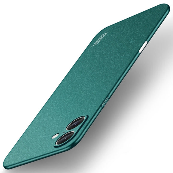 For iPhone 16 Plus MOFI Fandun Series Frosted PC Ultra-thin All-inclusive Phone Case(Green)