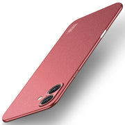For iPhone 16 Plus MOFI Fandun Series Frosted PC Ultra-thin All-inclusive Phone Case(Red)