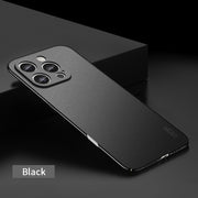 For iPhone 16 Pro MOFI Fandun Series Frosted PC Ultra-thin All-inclusive Phone Case(Black)