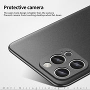 For iPhone 16 Pro MOFI Fandun Series Frosted PC Ultra-thin All-inclusive Phone Case(Gray)