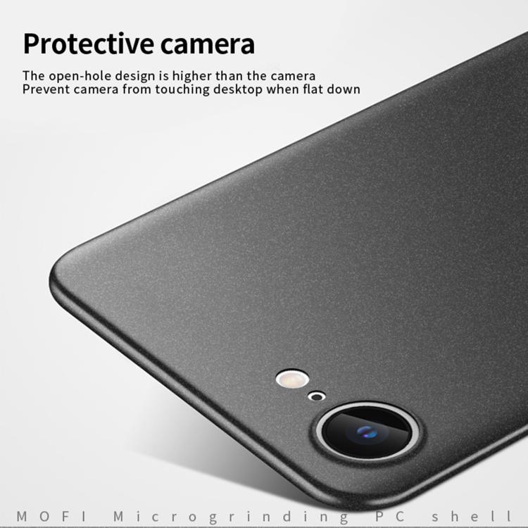 For iPhone 16e MOFI Fandun Series Frosted PC Ultra-thin All-inclusive Phone Case(Blue) - free shipping - PMC Jewellery - Order now!