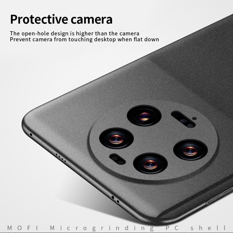 For Xiaomi 13 Ultra MOFI Fandun Series Frosted PC Ultra-thin All-inclusive Phone Case(Gray) - Xiaomi Cases by MOFI | Online Shopping South Africa | PMC TechLife
