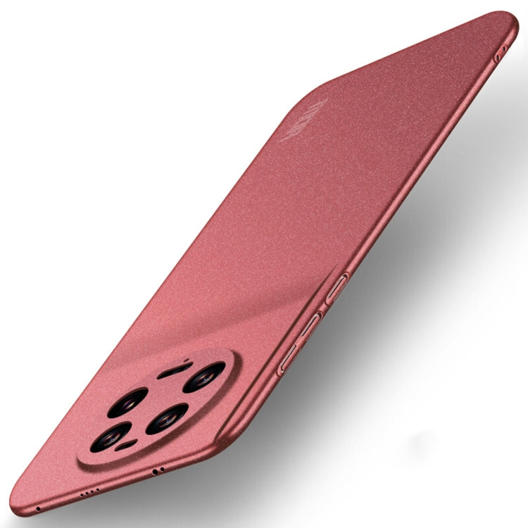 For Xiaomi 13 Ultra MOFI Fandun Series Frosted PC Ultra-thin All-inclusive Phone Case(Red) - Xiaomi Cases by MOFI | Online Shopping South Africa | PMC TechLife | Buy Now Pay Later Mobicred