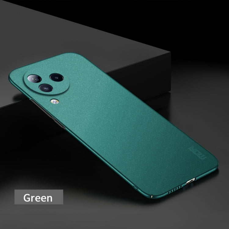For Xiaomi Civi 3 MOFI Fandun Series Frosted PC Ultra-thin All-inclusive Phone Case(Green)