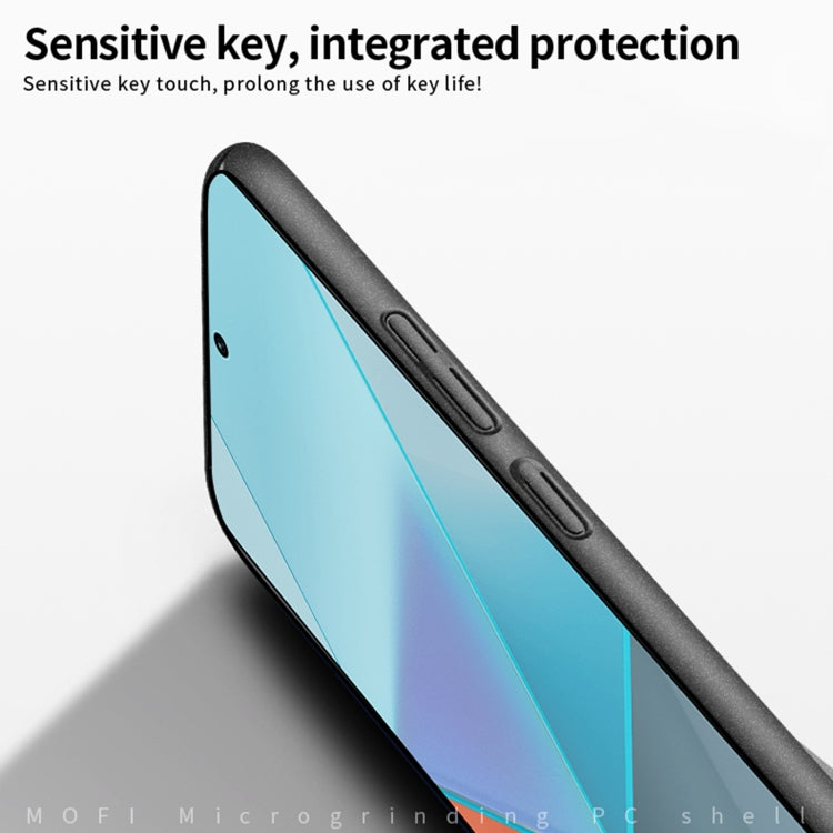 For Xiaomi Redmi Note 13 Pro 5G MOFI Fandun Series Frosted PC Ultra-thin All-inclusive Phone Case(Red) - Xiaomi Cases by MOFI | Online Shopping South Africa | PMC TechLife | Buy Now Pay Later Mobicred