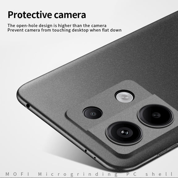For Xiaomi Redmi Note 13 Pro 5G MOFI Fandun Series Frosted PC Ultra-thin All-inclusive Phone Case(Red)