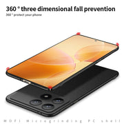 For Xiaomi Redmi K70 / K70 Pro MOFI Fandun Series Frosted PC Ultra-thin All-inclusive Phone Case(Red)