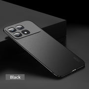 For Xiaomi Redmi K70 Ultra MOFI Fandun Series Frosted PC Ultra-thin All-inclusive Phone Case(Black)