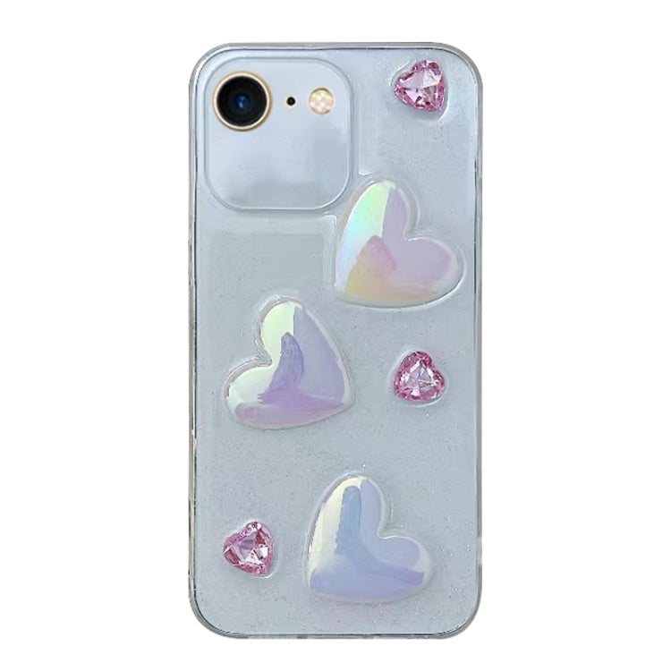 For iPhone SE 2022 / 7 / 8 Love Epoxy TPU Phone Case(Pink) - free shipping - PMC TechLife - Order now!