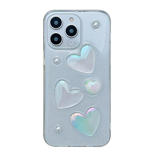 For iPhone 11 Pro Max Love Epoxy TPU Phone Case(Transparent) - free shipping - PMC Jewellery - Order now!