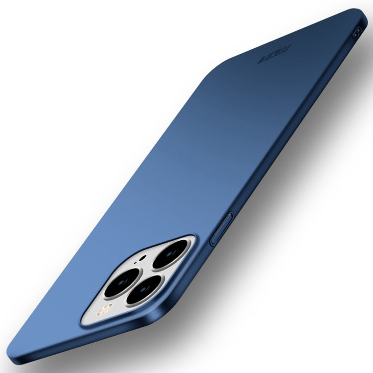 For iPhone 15 Pro Max MOFI Frosted PC Ultra-thin Hard Phone Case(Blue) - free shipping - PMC TechLife - Order now!