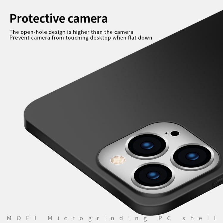 For iPhone 15 Pro Max MOFI Frosted PC Ultra-thin Hard Phone Case(Blue) - free shipping - PMC TechLife - Order now!