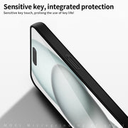For iPhone 16 Plus MOFI Frosted PC Ultra-thin Hard Phone Case(Red)