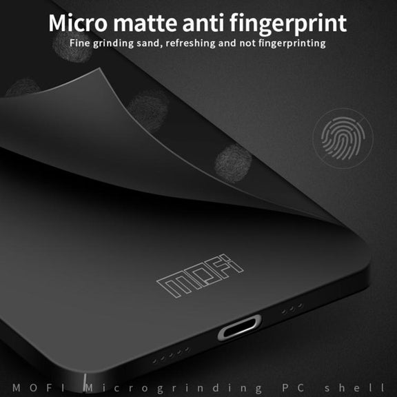 For iPhone 16e MOFI Frosted PC Ultra-thin Hard Phone Case(Red)