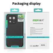 For iPhone 15 Pro MOFI Frosted PC Ultra-thin Hard Phone Case(Gold)