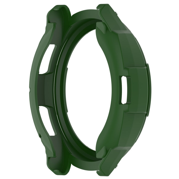 For Samsung Galaxy Watch 6 Classic 43mm Rotating Ring  + TPU Armor Watch Protective Case(Green) - Watch Cases by PMC TechLife | Online Shopping South Africa | PMC TechLife