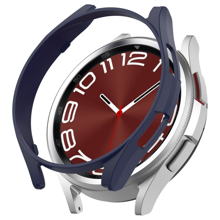 For Samsung Galaxy Watch 6 Classic 43mm Half Coverage Hollow PC Watch Protective Case(Midnight Blue) - free shipping - PMC TechLife - Order now!