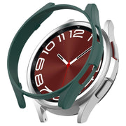 For Samsung Galaxy Watch 6 Classic 43mm Half Coverage Hollow PC Watch Protective Case(Green)
