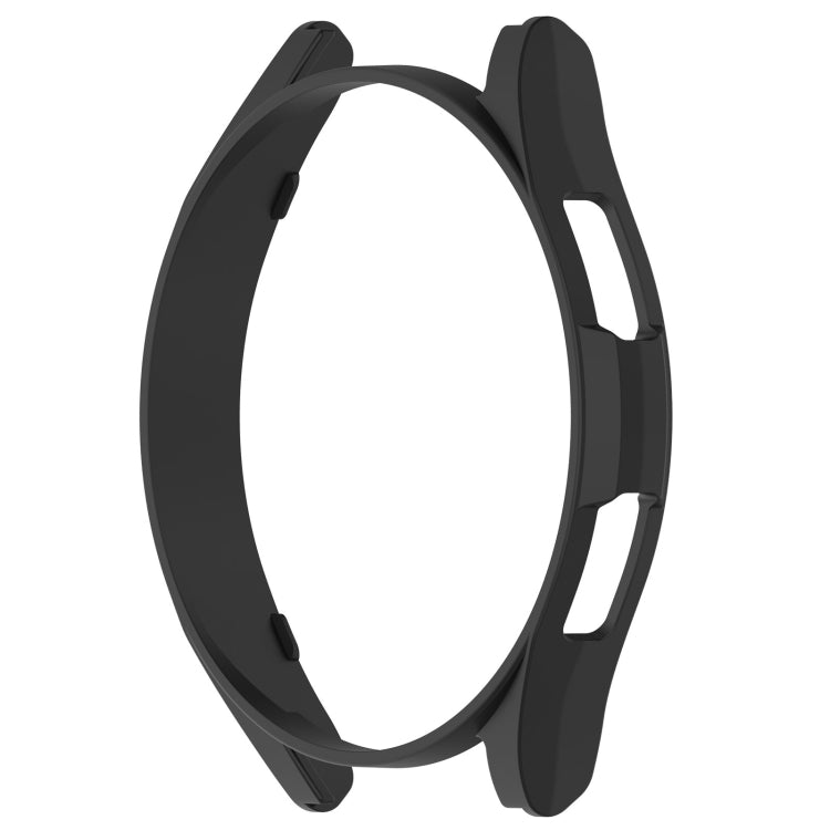 For Samsung Galaxy Watch 6 Classic 47mm Half Coverage Hollow PC Watch Protective Case(Black) - Watch Cases by PMC TechLife | Online Shopping South Africa | PMC TechLife