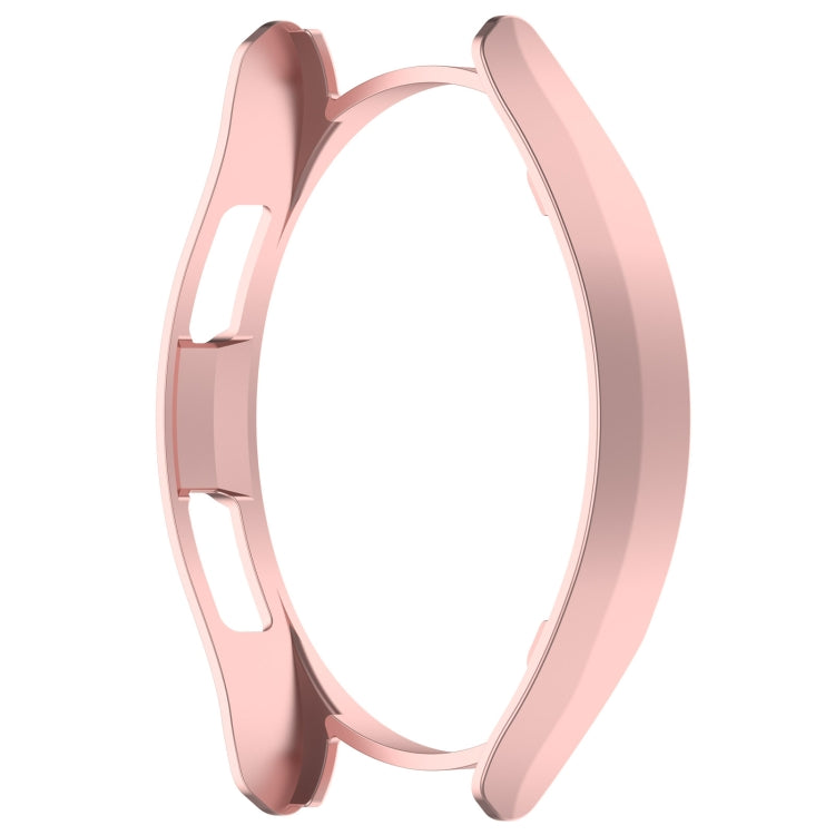 For Samsung Galaxy Watch 6 Classic 47mm Half Coverage Hollow PC Watch Protective Case(Rose Gold) - Watch Cases by PMC TechLife | Online Shopping South Africa | PMC TechLife