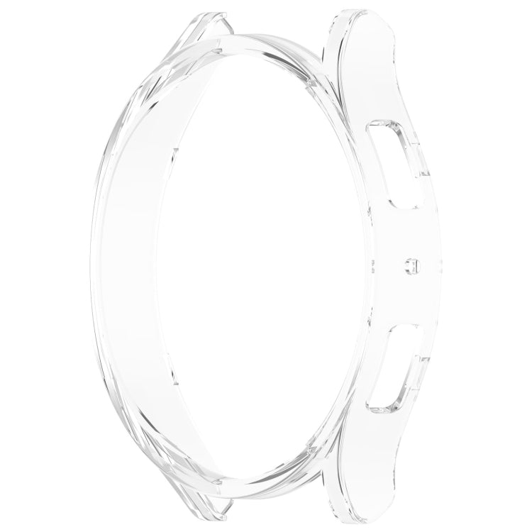 For Samsung Galaxy Watch 6 40mm Half Coverage Hollow PC Watch Protective Case(Transparent) - Watch Cases by PMC TechLife | Online Shopping South Africa | PMC TechLife
