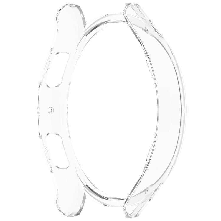 For Samsung Galaxy Watch 6 40mm Half Coverage Hollow PC Watch Protective Case(Transparent) - Watch Cases by PMC TechLife | Online Shopping South Africa | PMC TechLife