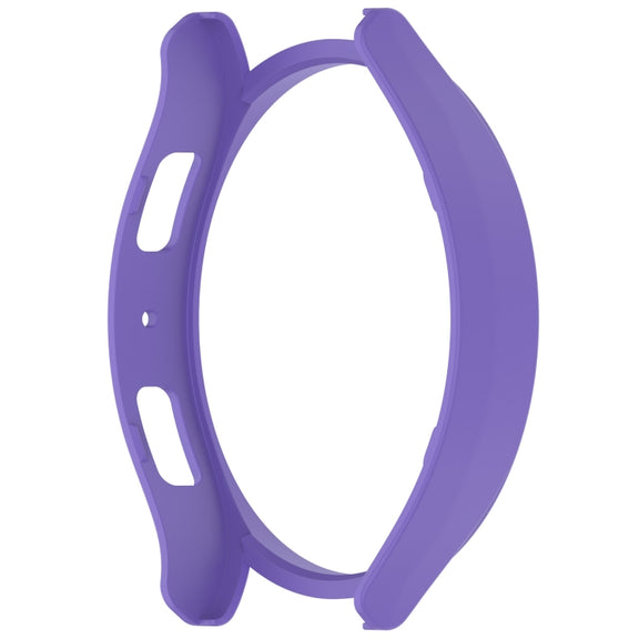 For Samsung Galaxy Watch 6 40mm Half Coverage Hollow PC Watch Protective Case(Purple)