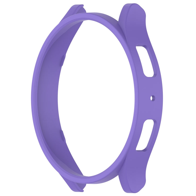 For Samsung Galaxy Watch 6 44mm Half Coverage Hollow PC Watch Protective Case(Purple) - Watch Cases by PMC TechLife | Online Shopping South Africa | PMC TechLife