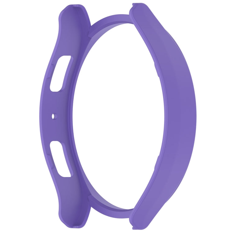 For Samsung Galaxy Watch 6 44mm Half Coverage Hollow PC Watch Protective Case(Purple) - Watch Cases by PMC TechLife | Online Shopping South Africa | PMC TechLife