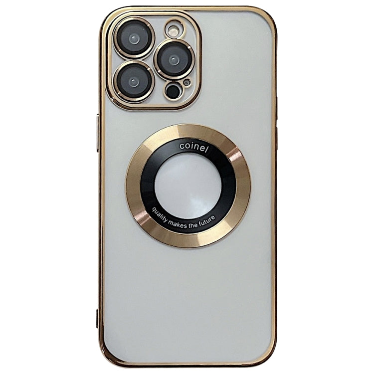 For iPhone 14 Pro Max Magsafe Electroplating TPU Phone Case(Gold) - iPhone 14 Pro Max Cases by PMC TechLife | Online Shopping South Africa | PMC TechLife