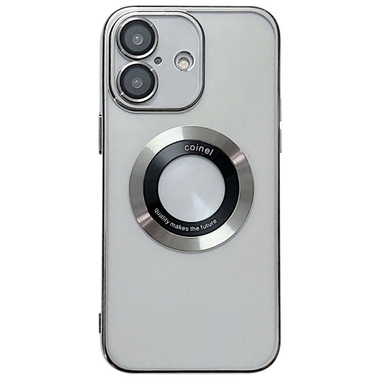 For iPhone 16 Electroplating Magsafe TPU Phone Case(Silvery) - iPhone 16 Cases by PMC TechLife | Online Shopping South Africa | PMC TechLife | Buy Now Pay Later Mobicred