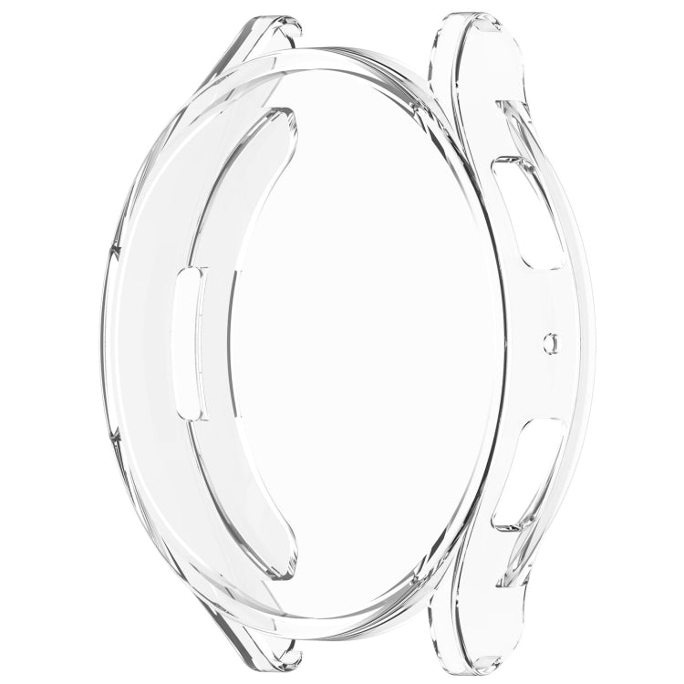 For Samsung Galaxy Watch6 40mm Full Coverage TPU Electroplated Watch Protective Case(Transparent) - Watch Cases by PMC TechLife | Online Shopping South Africa | PMC TechLife