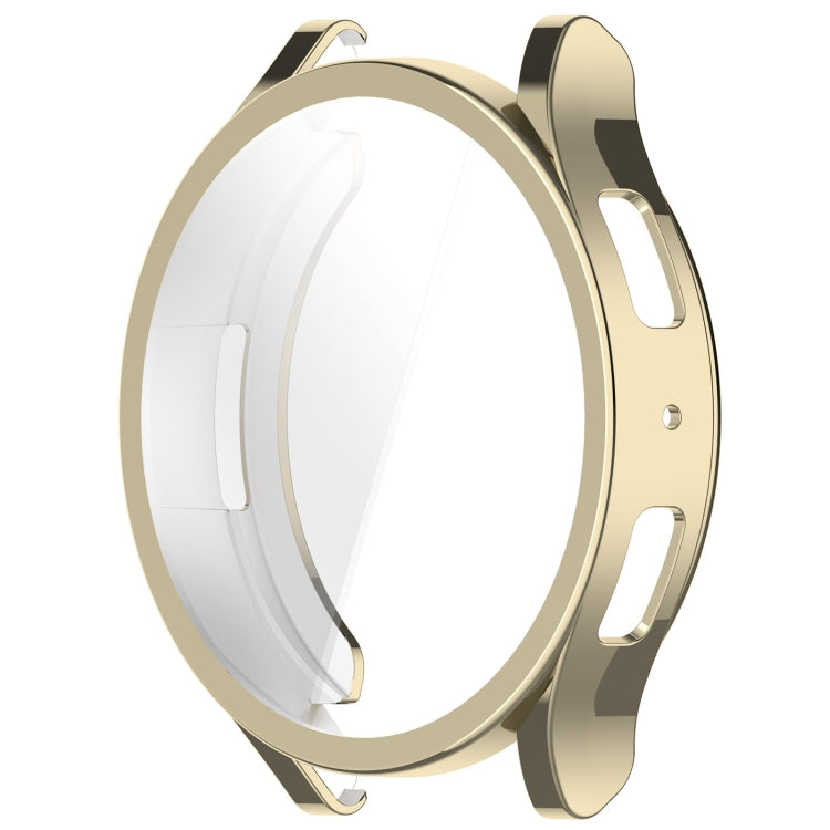 For Samsung Galaxy Watch6 40mm Full Coverage TPU Electroplated Watch Protective Case(Gold) - Watch Cases by PMC TechLife | Online Shopping South Africa | PMC TechLife