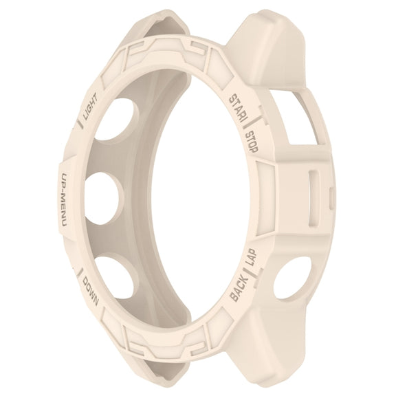 For Garmin Epix Pro 51mm / Fenix 7X / 7X Pro Armored TPU Half Wrapped Watch Protective Case(Starlight Color)