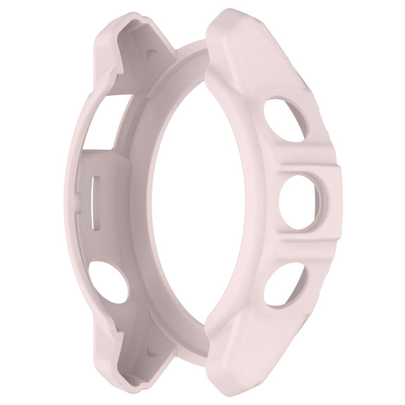 For Garmin Epix Pro 47mm / Fenix 7 / 7 Pro Armored TPU Half Wrapped Watch Protective Case(Pink)