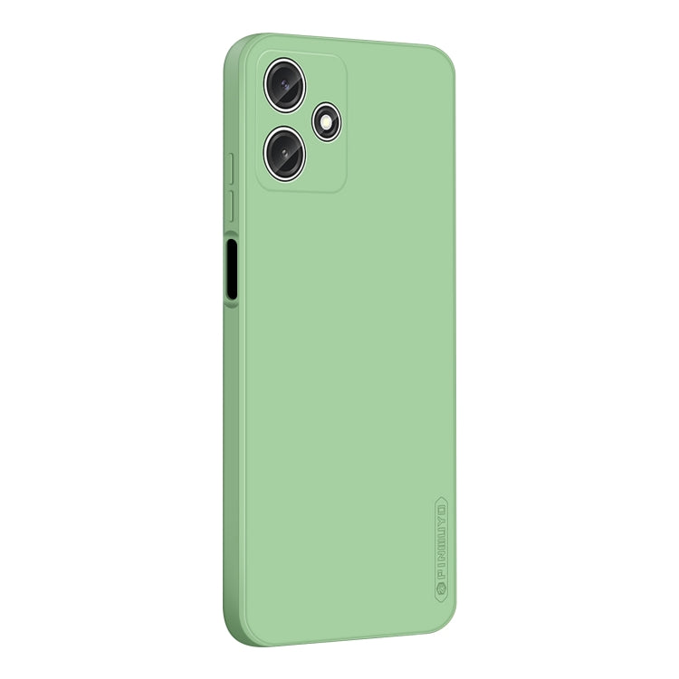 For Xiaomi Redmi 12 5G / Poco M6 Pro PINWUYO Sense Series Liquid Silicone TPU Phone Case(Green) - Xiaomi Cases by PINWUYO | Online Shopping South Africa | PMC TechLife | Buy Now Pay Later Mobicred