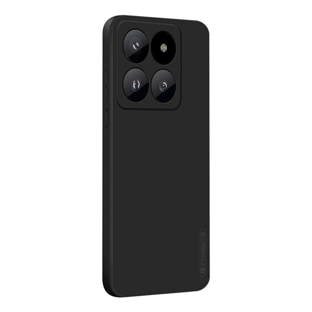 For Xiaomi 14 Pro PINWUYO Sense Series Liquid Silicone TPU Phone Case(Black)