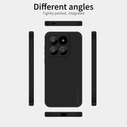 For Xiaomi 14 Pro PINWUYO Sense Series Liquid Silicone TPU Phone Case(Black)