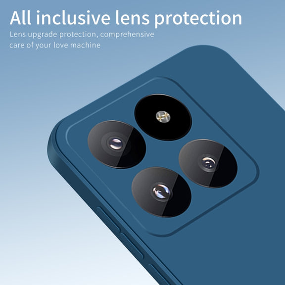 For Xiaomi 14 Pro PINWUYO Sense Series Liquid Silicone TPU Phone Case(Green)