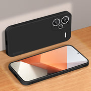 For Xiaomi Redmi Note 13 Pro+ PINWUYO Sense Series Liquid Silicone TPU Phone Case(Black)