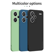 For Xiaomi Redmi Note 13 Pro+ PINWUYO Sense Series Liquid Silicone TPU Phone Case(Black)