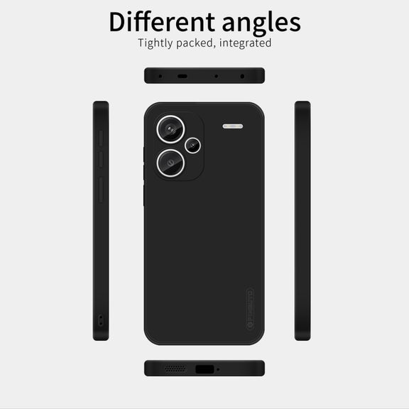 For Xiaomi Redmi Note 13 Pro+ PINWUYO Sense Series Liquid Silicone TPU Phone Case(Black)