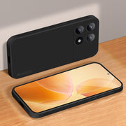 For Xiaomi Redmi K70E PINWUYO Sense Series Liquid Silicone TPU Phone Case(Black)