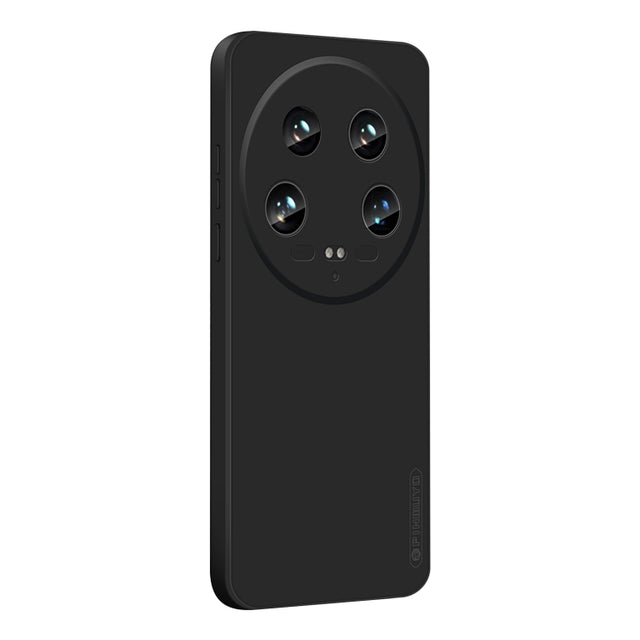 For Xiaomi 14 Ultra PINWUYO Sense Series Liquid Silicone TPU Phone Case(Black)