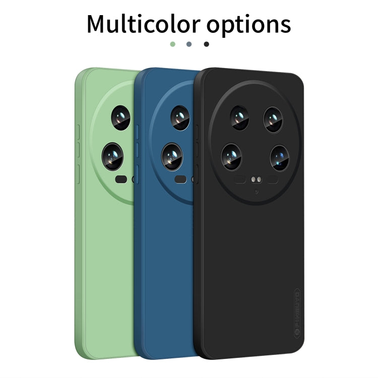 For Xiaomi 14 Ultra PINWUYO Sense Series Liquid Silicone TPU Phone Case(Black)