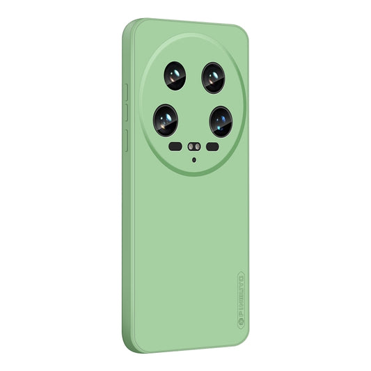For Xiaomi 14 Ultra PINWUYO Sense Series Liquid Silicone TPU Phone Case(Green) - free shipping - PMC Jewellery - Order now!